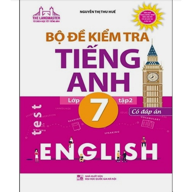 Sách - Bộ đề kiểm tra tiếng Anh lớp 7 tập 2