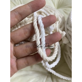 1kg Dây thừng cotton macrame size 2mm/3mm/4mm/5mm thắt Macrame [Loại Mềm,Mịn]