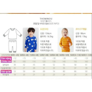 (Sz 90,100,160)- Bộ Theminou xuất Hàn