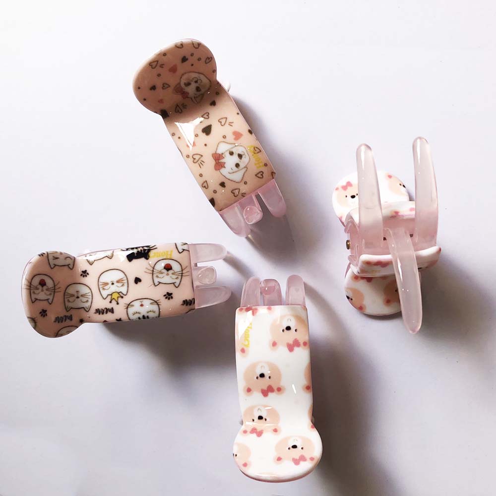 01 Kẹp tóc càng cua 3D (gấp tóc) hoạt hình xinh xắn DTOnline (ngẫu nhiên) 3DHH