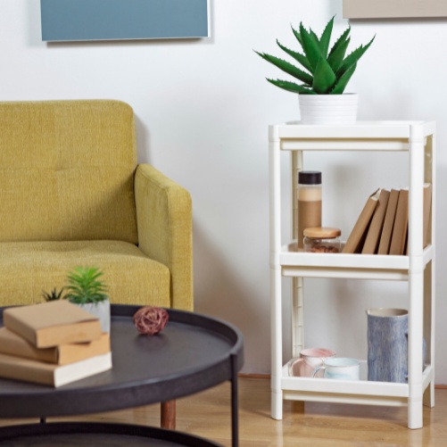 Kệ Nhựa Đa Năng 2 3 4 Tầng Dùng Trong Phòng Tắm Thông Minh  - Giao Màu Ngẫu Nhiên