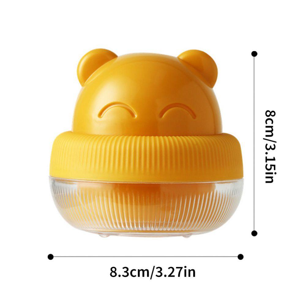 Hộp Đựng Mút Trang Điểm Trong Suốt Hình Trứng Hoạt Hình Giá Đỡ