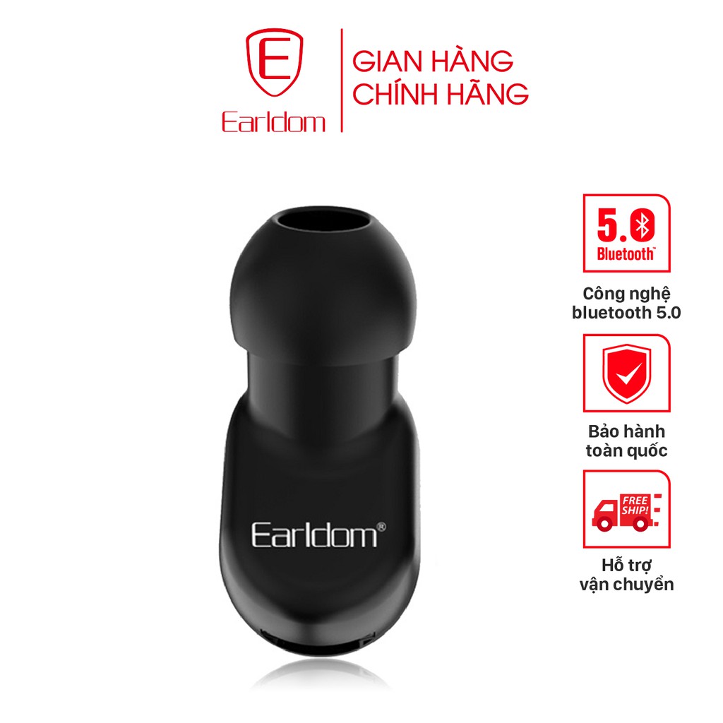 Tai nghe Bluetooth (1 Tai) Earldom BH25 chính hãng