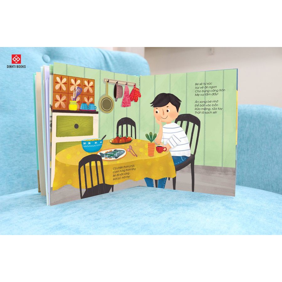 SÁCH - Kỹ năng đầu đời cho bé - Làm việc nhà, dễ thôi mà