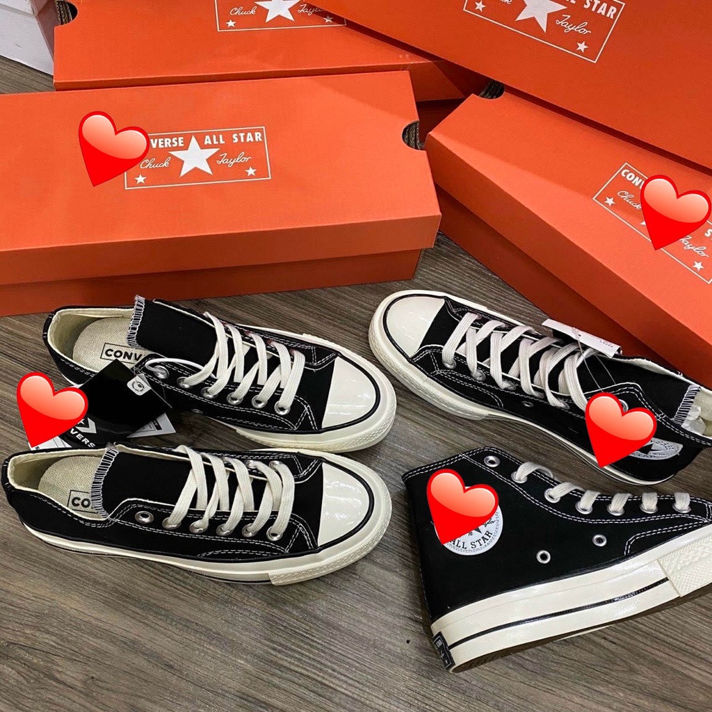 Giầy Converse 1970s Trắng, Đen R1:1 [ Full Box + Tag ] Cao Cấp - Snerker Converse Nam Nữ