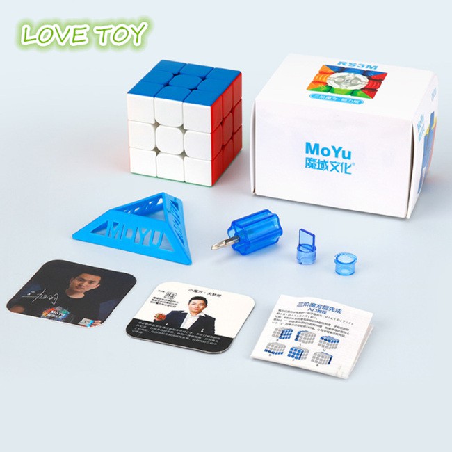 Khối Rubik 3x3 Moyu Rs3M Có Nam Châm Độc Đáo