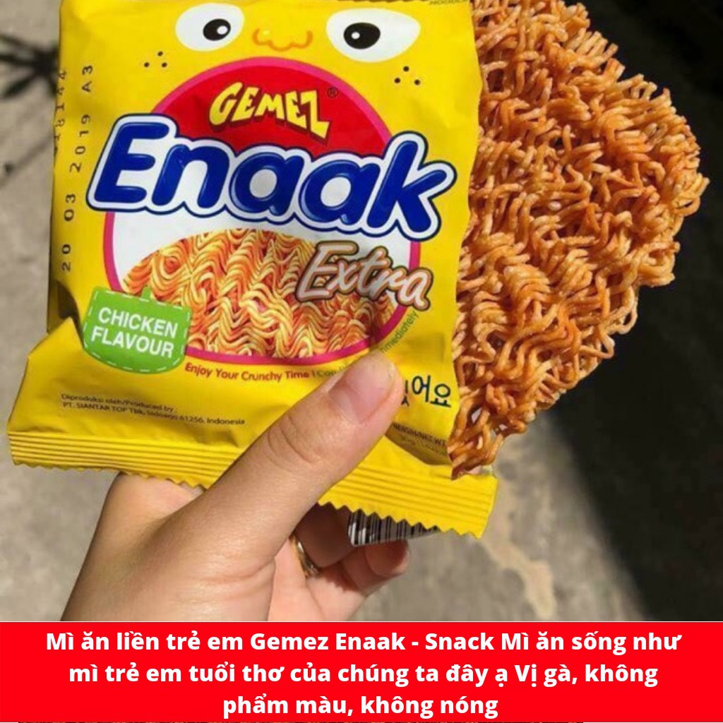 Mì Sống Ăn Liền Enaak Indonesia 30g