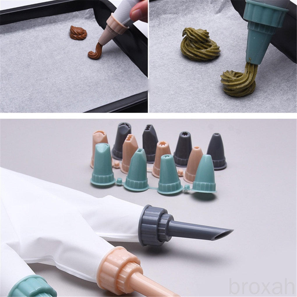 Set 5 Túi Bắt Bông Kem Nhiều Màu Sắc