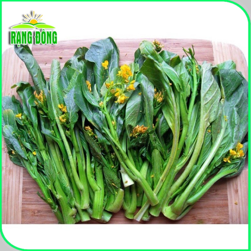 Hạt giống Cải Làn Ăn Bông trồng quanh năm, cây sinh trưởng khỏe, nảy mầm tốt (gói 5 gr) - Hạt giống Rạng Đông