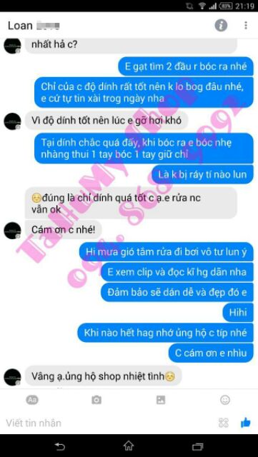 Chỉ kích mí siêu dính