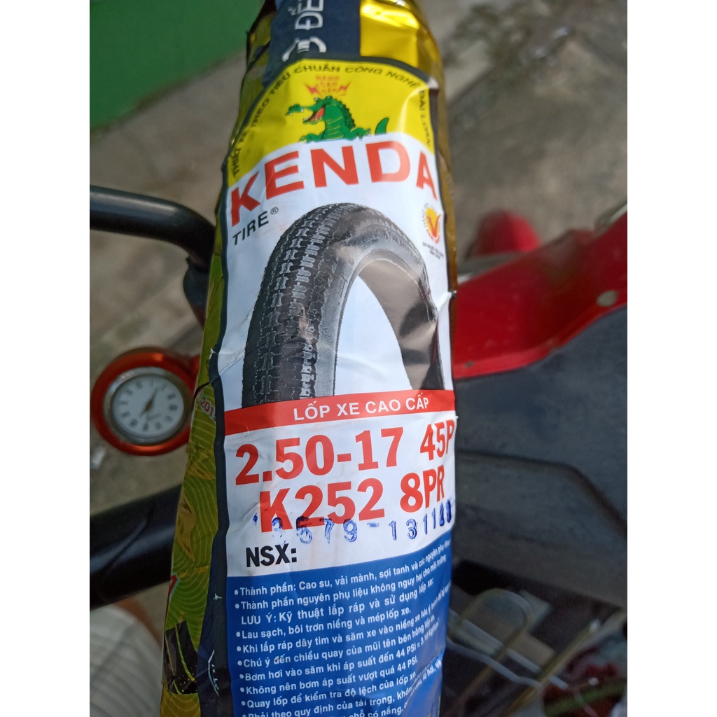 lốp cao cấp kenda 8 mang 2.50 - 17