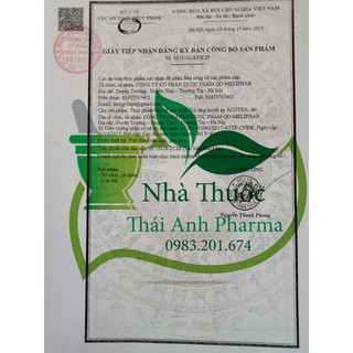 Trà tăng huyết áp Acotea 20 gói