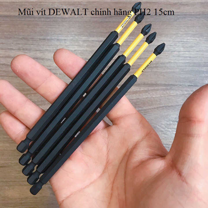 Mũi Vít máy khoan pin DeWalt Ph2 150mm - Mũi Vít DEWALT MỸ XỊN