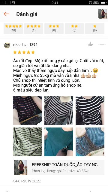 ÁO TAY NGẮN BODY ( 20 màu) | BigBuy360 - bigbuy360.vn