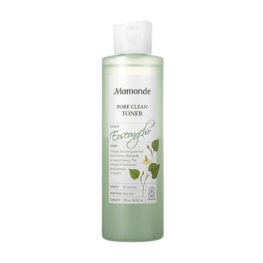 Toner diếp cá MAMONDE Hàn Quốc trắng da giảm mụn làm sạch sâu loại bỏ bã nhờn da mềm mịn