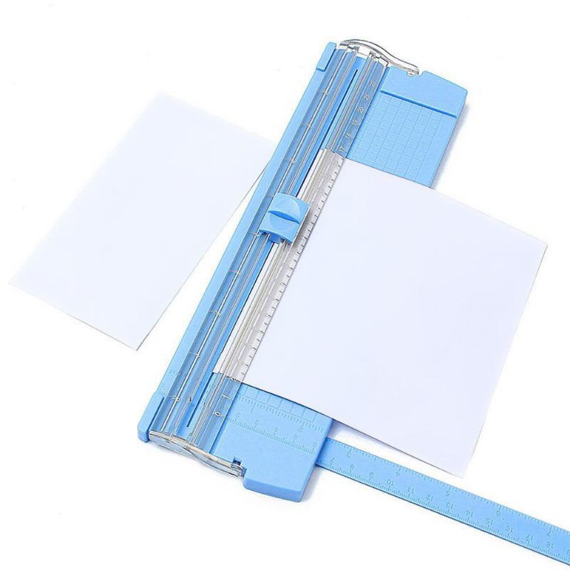 Bàn cắt giấy A4 (xanh)