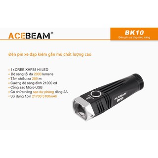 ĐÈN XE ĐẠP ACEBEAM BK10