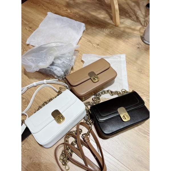 túi cnk xích to đeo chéo kẹp nách size22