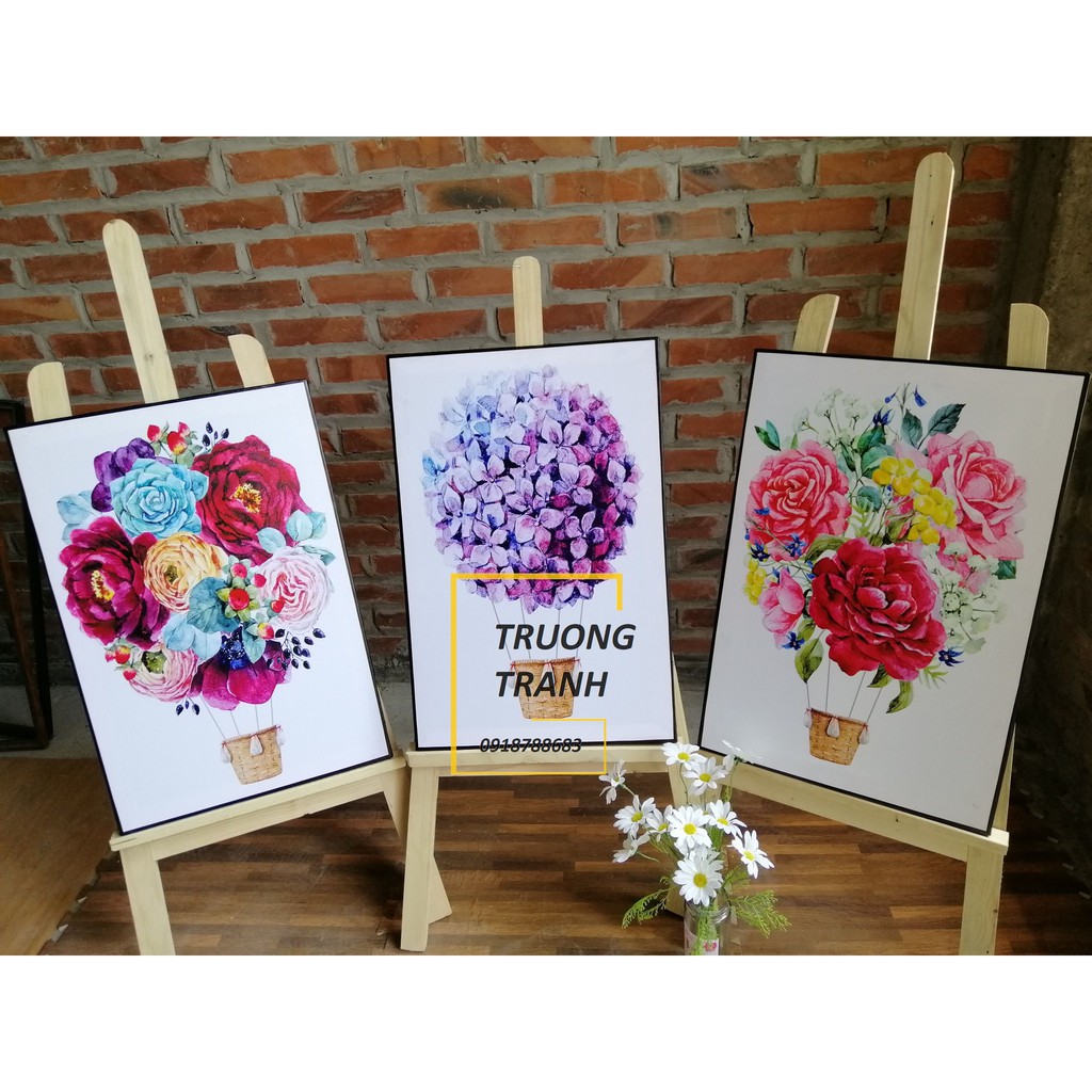 Bộ 3 Tranh canvas khung gỗ giá tốt nhất thế giới | BigBuy360 - bigbuy360.vn