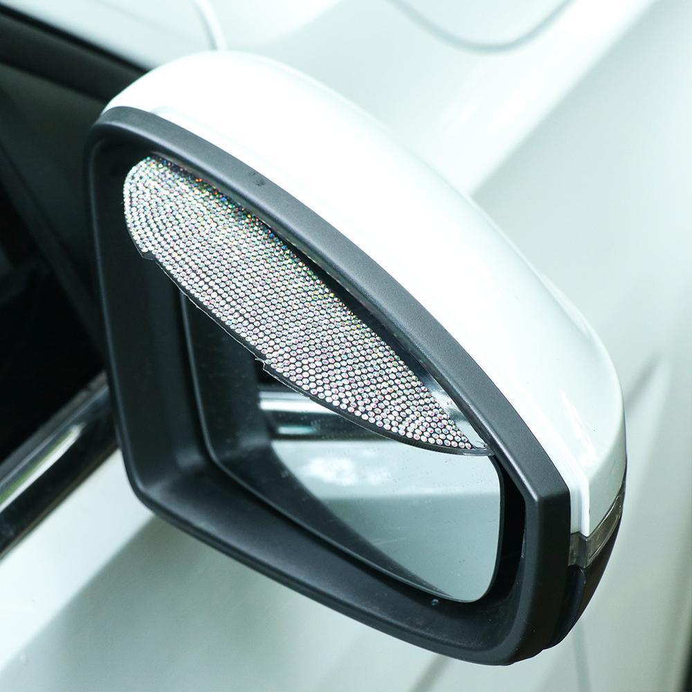 Miếng Dán Màu Xanh Lá / Đỏ Chuyên Dụng Cho Gương Chiếu Hậu Xe Hơi