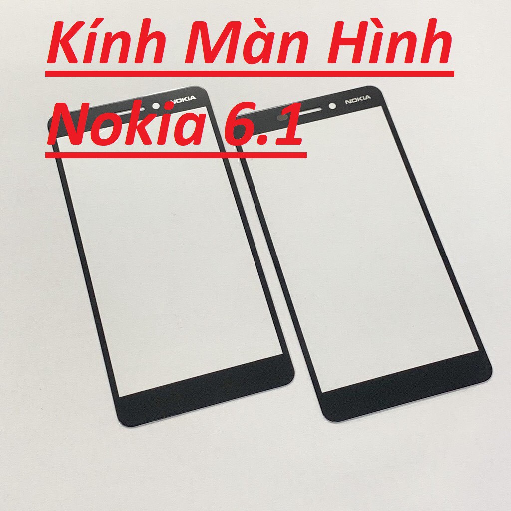 Mã Giảm ELFLASH0 20K Đơn 50K 🌟 Hàng Chính Hãng 🌟 Kính Cảm Ứng Kính Ép Nokia 6.1 Zin New