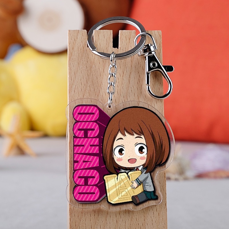 Móc Khóa Acrylic Trong Suốt In Hình Anime My Hero Academia