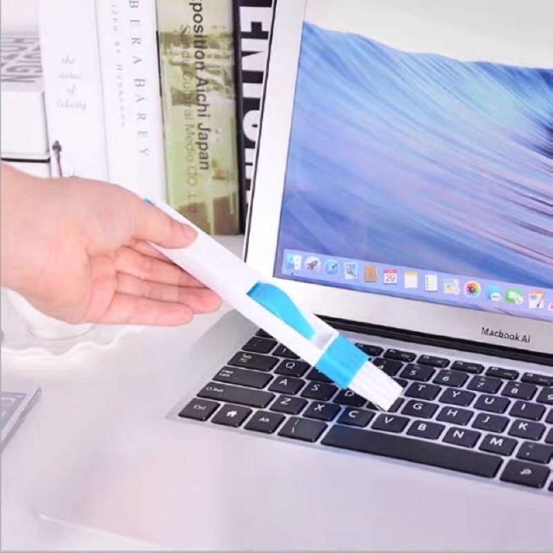 Bộ chổi và hót rác cho bàn phím - các khe nhỏ hiệu quả, tiện dụng, gọn gàng