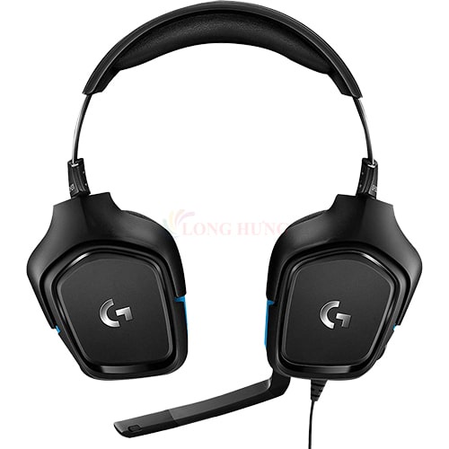 Tai nghe chụp tai có dây Logitech G431 - Hàng chính hãng - Khả năng tương thích tốt, âm thanh vòm 7.1