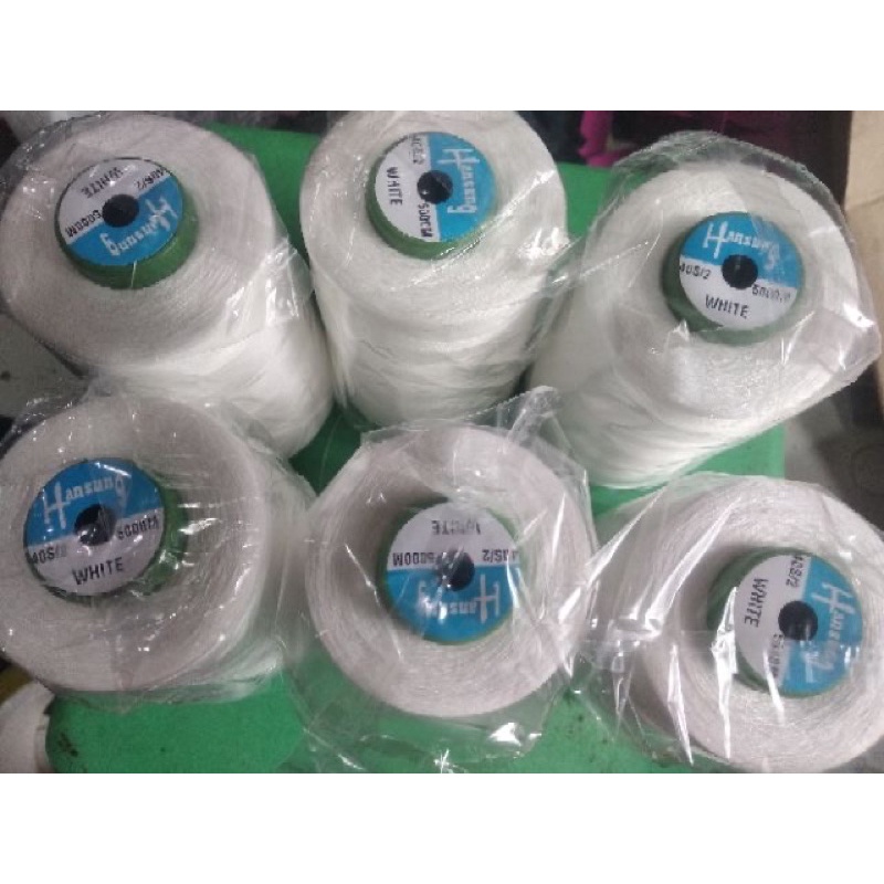 CHỈ MAY CUỘN TO 2MÀU ĐEN - Trắng