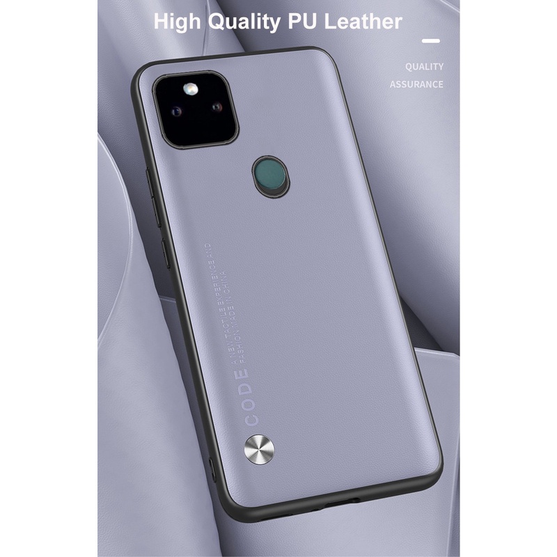 Bao Da Điện Thoại pu Nhám Chống Sốc Cho google pixel 5a 4a 5g 4 xl Ốp