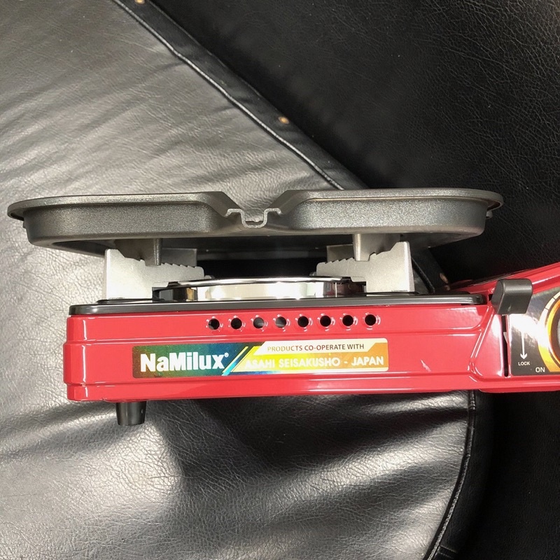 Bộ bếp gas nướng nấu 1911PF có vỉ 21F Namilux