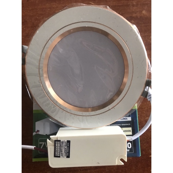 Đèn LED Âm Trần Đổi Màu Rạng Đông  3W , 5W , 7W , 9W  Chip LED SAM SUNG