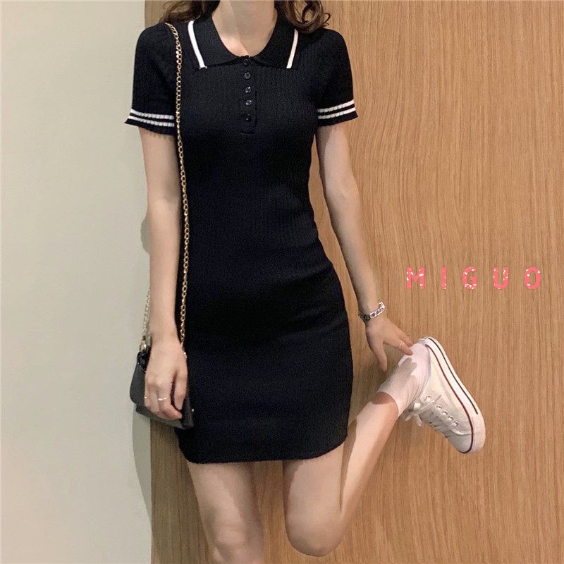 Đầm Dệt Kim Cổ Bẻ Thời Trang Đáng Yêu Cho Nữ | BigBuy360 - bigbuy360.vn