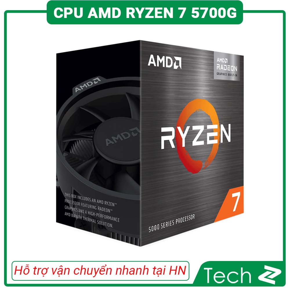 CPU AMD Ryzen 7 5700G New Box Bảo Hành 3 Năm