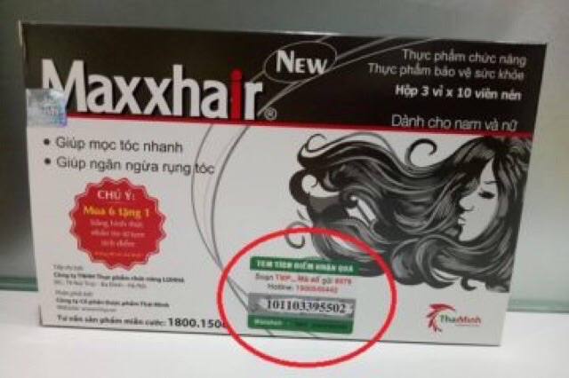 [Tích điểm chính hãng] Maxxhair - Hộp 30 viên | BigBuy360 - bigbuy360.vn