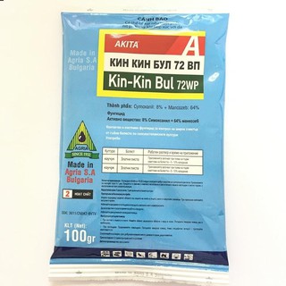 Chế phẩm trừ nấm bệnh cây trồng Kin - Kin Bul gói 100g