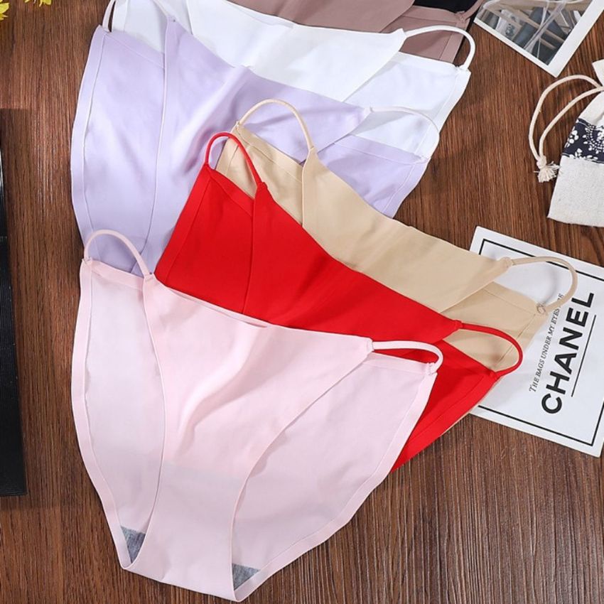 Quần lót nữ sexy đúc su thun lạnh 2 mảnh, quần chip nữ sexy bikini không đường may dây 2 bên hông gợi cảm - L513