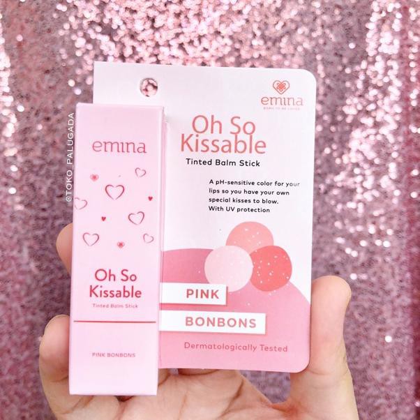 (Hàng Mới Về) Son Dưỡng Môi Today 's Today Emina Oh So Kissable