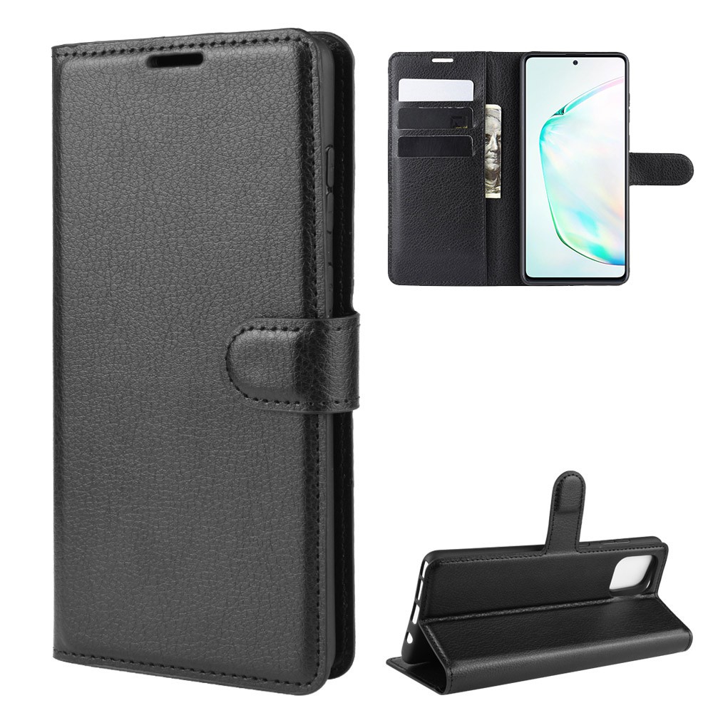 Bao da Samsung Note 10 Lite cao cấp có nắp gập và chống xem video tiện lợi | BigBuy360 - bigbuy360.vn