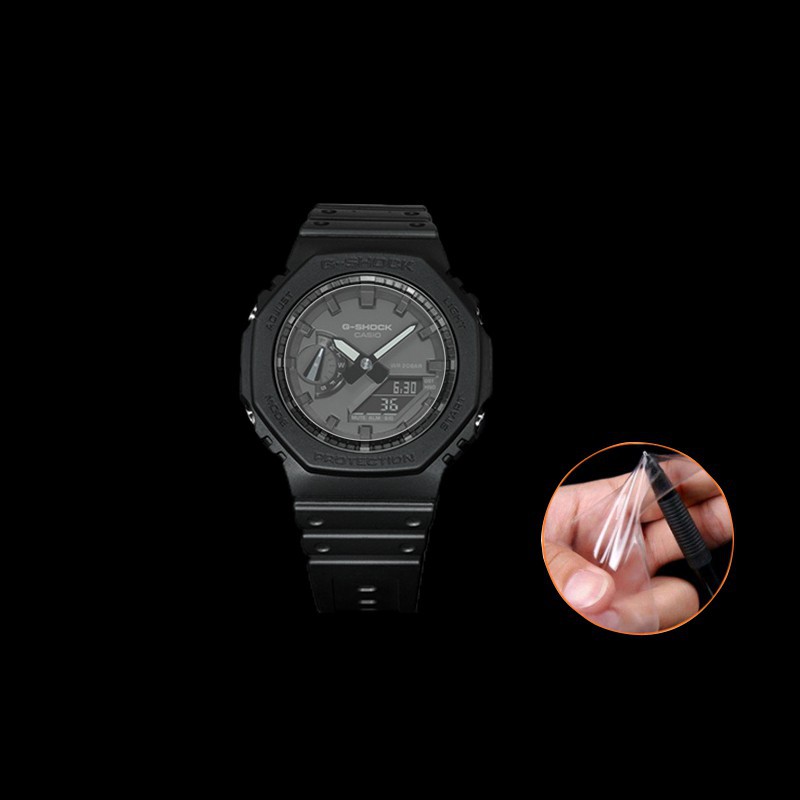 Miếng bảo vệ màn hình HD bằng PET cho Casio GA-2100 GA-2100-1A GA-2100-1A1 GA-2100-4A