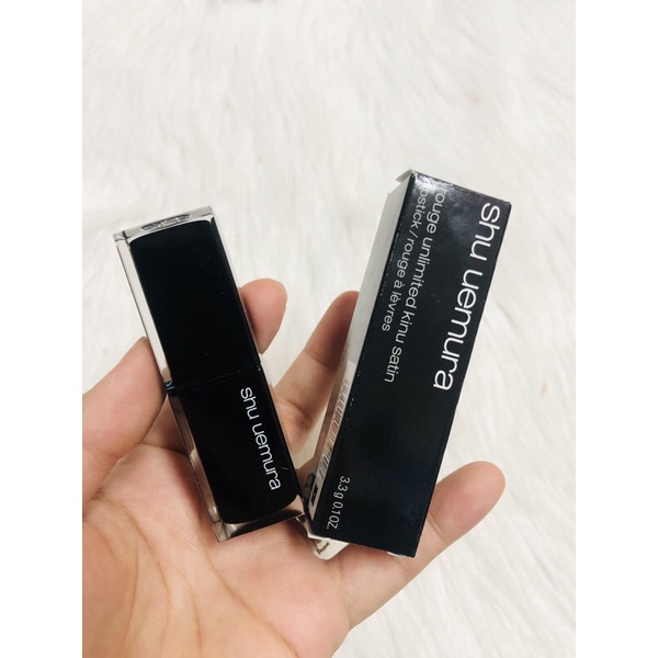 Son lì có dưỡng SHU UEMURA Rouge Unlimited son Shu Kinu Satin mới nhất 2021