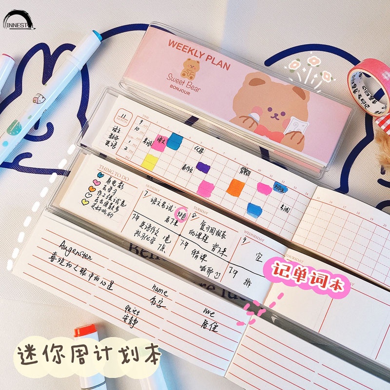 Sổ Tay Mini Có Bìa Chống Thấm Nước Tiện Dụng