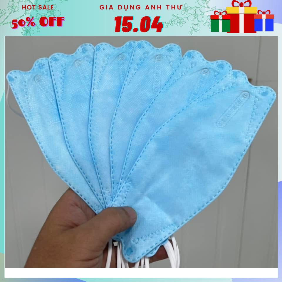 Một thùng khẩu trang 4 lớp KF94 MASK 4D chống bụi mịn và kháng khuẩn cao cấp Hàn Quốc