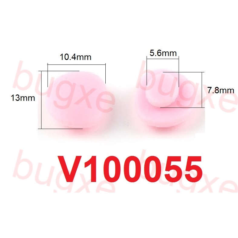 Ve kính đệm mũi Silicon chống trượt rơi kính