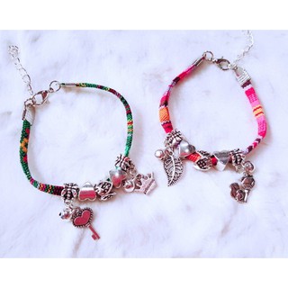 Vòng tay sỉ 5 cái [ vòng tay thổ cẩm ]