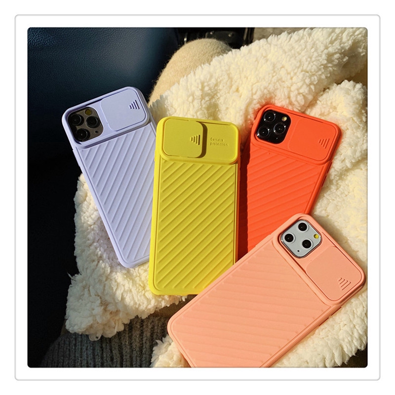 Ốp điện thoại silicon dẻo có khuôn đẩy bảo vệ camera cho Iphone SE2 11 Pro Max X Xs XR 6 7 8 Plus | BigBuy360 - bigbuy360.vn