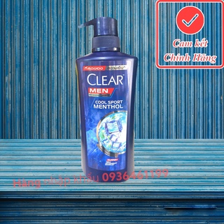Dầu gội Clear Men bạc hà THÁI LAN 410ml
