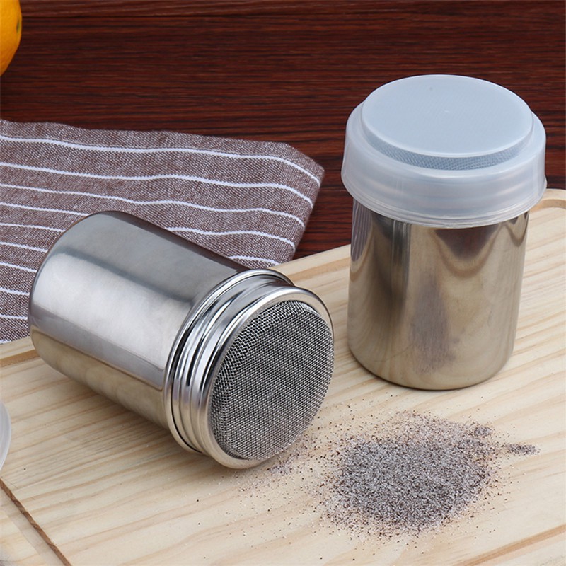 Lọ Đựng Bột Ca Cao / Cà Phê Được Làm Từ Thép Không Gỉ
