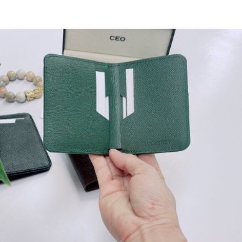 ví nam da thật nhập khẩu.Ví mini cao cấp nhỏ gọn thời trang Store công sở LCR 0039 citymoi có hộp