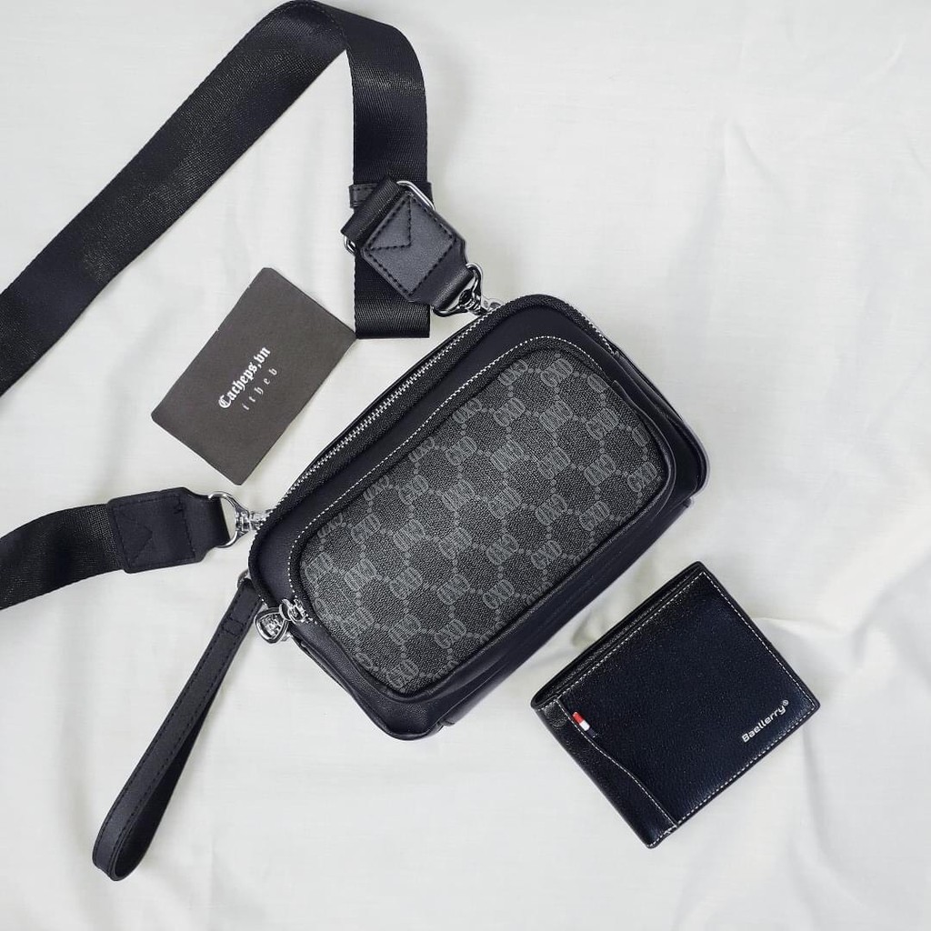 TÚI XÁCH NAM, TÚI XÁCH NAM ĐẸP ĐEO CHÉO ĐI CHƠI NHIỀU NGĂN PA27